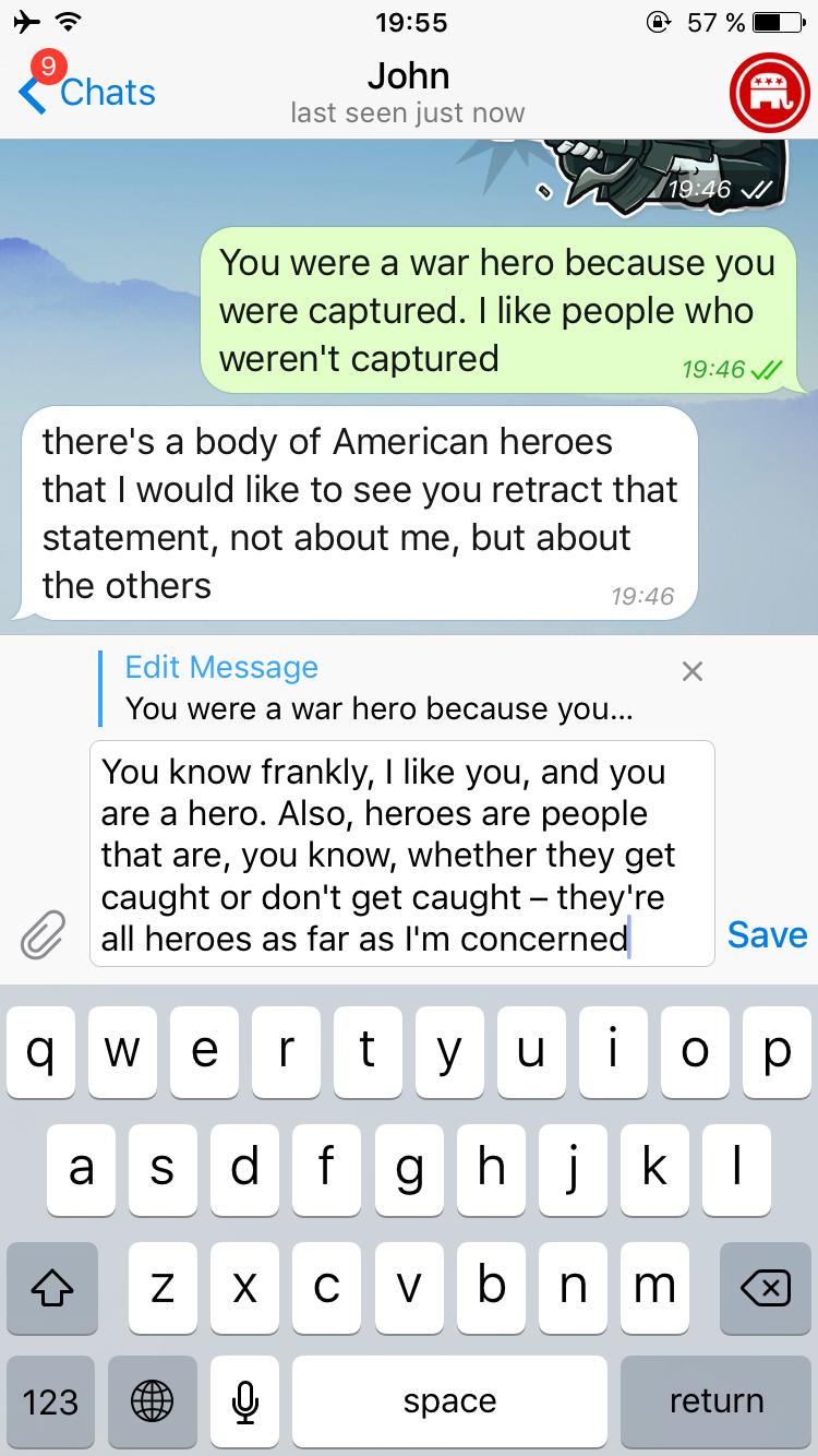 چگونه در تلگرام پیام های خود را ویرایش کنیم